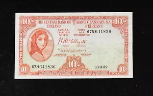 Ireland | 1959 | 10 Shillings | P.56d | 67 N 641836 - Foto 1 di 2