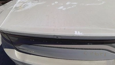 15-23 DODGE CHARGER Trunk decklid hatch tailgate white pw7 w-out spoiler Foto 1 de 4