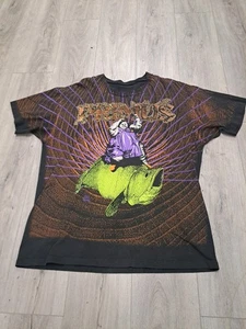Vintage 1993 PRIMUS Pork Soda Shirt AOP All Over Print RARE Winterland L/XL - Picture 1 of 12