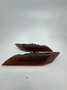 Porsche 992 911 Front Side Marker Lamps OEM Amber 992.945.061.C & 992.945.062.C - Picture 1 of 3