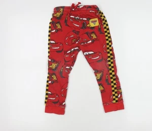 George Boys Red Cars Joggers 3-4 Years - Picture 1 of 12