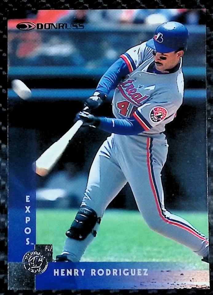1997 Donruss #10 - Henry Rodriguez - Montreal Expos - Image 1 of 2