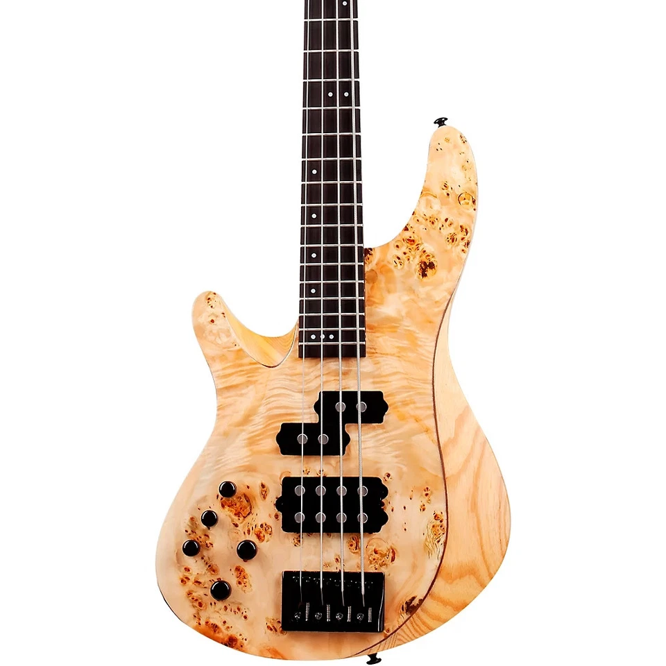 Schecter Guitar Research Reaper-4 Left-Handed Electric Bass Natural Satin - Image 1 of 4