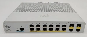 Cisco Catalyst WS-C2960C-12PC-L 12-portowy przełącznik Ethernet PoE Base LAN - Zdjęcie 1 z 1