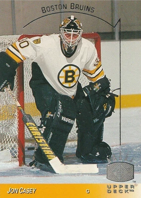 1993-94 Upper Deck SP Inserts #8 Jon Casey - Image 1 of 3