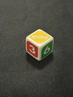 Replacement Phase 10 Die 3/4/5/6/Skip/Reverse - Image 1 of 2