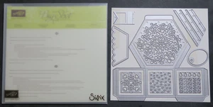 Stampin' Up Window Box Thinlits Dies Scrapbooking Crafts Stamps 142762 NEW ✅ - Picture 1 of 3