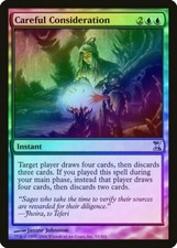 Careful Consideration FOIL Time Spiral PLD Blue Uncommon MAGIC CARD ABUGames