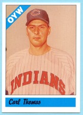 1979 One Year Winners Baseball card #115 Carl Thomas -- Cleveland Indians