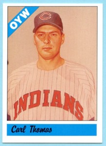 1979 One Year Winners Baseball card #115 Carl Thomas -- Cleveland Indians