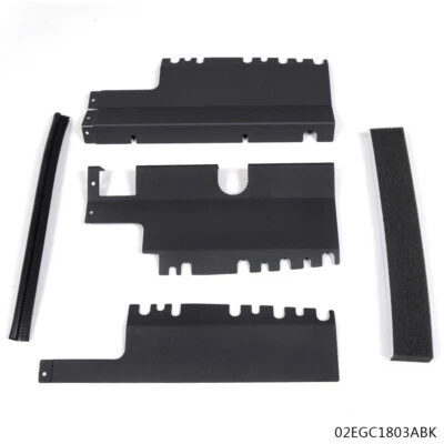 Fit For 15-2018 Subaru WRX&STi Radiator Shroud Cooling Aluminum Plate Panel Kit Foto 1 de 4