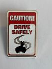 WDW Cast Exclusive Caution Drive Safely Sign Red White Disney Pin LE500 (A1)