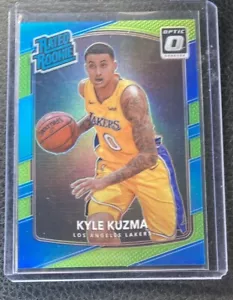 2017-18 Panini Donruss Optic Kyle Kuzma Rated Rookie Lime Green 40/175 RC #174 - Picture 1 of 2