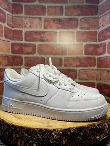 Nike Air Force 1 '07 Low Top Men’s Triple White Sneaker Sz 11 - Picture 1 of 9