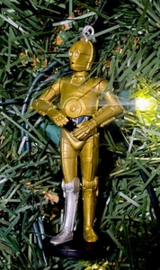 2025 C3PO Rebel Droid Star Wars Christmas Tree Ornament New (Silver Leg) - Picture 1 of 1