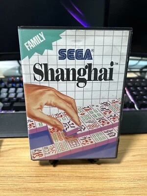 Shanghai - Sega Master System Complete CIB with Manual & Poster Untested - Image 1 of 4