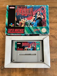 SUPER NINTENDO BLACKHAWK Spiel für die SNES Konsole in OVP mit EINSATZ - Bild 1 von 15