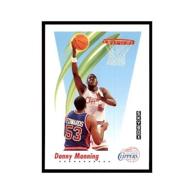 Tarjetas de baloncesto SkyBox Danny Manning 1991 #127 Foto 1 de 3