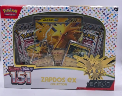 POKEMON 151 | Zapdos ex Collection | SCARLET & VIOLET | EN | NEU OVP - Bild 1 von 3