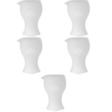  5pcs Silicone Milk Pitcher Creamer Gravy Cup Dressing Serving Pitcher Pouring