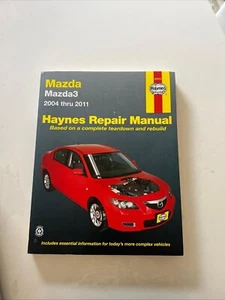 MAZDA 3 Haynes Repair Manual 2004 thru 2011 p/b Ex As New Cond. - Picture 1 of 1