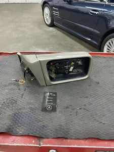90-96 Mercedes R129 SL500 SL600 Passenger Right Outside Rearview Mirror Tan - Bild 1 von 11