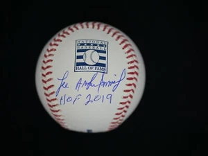 LEE ARTHUR SMITH FULL NAME SIGNED OFFICIAL HALL OF FAME BASEBALL "HOF 2019" JSA - Picture 1 of 2