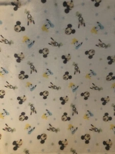 Disney Fleece Babydecke 32 1/2" W 36 1/2" L Mickey Mouse und Donald Duck weich - Bild 1 von 5