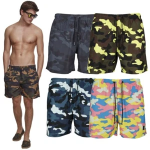 Urban Classics Camo Swimshorts Allover Camouflage Swim Short - Picture 1 of 58
