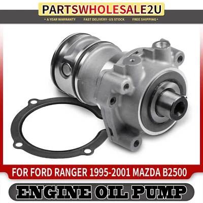 New Engine Oil Pump for Ford Ranger Mazda B2500 L4 2.3L L4 2.5L SOHC F77Z6600AB - Image 1 of 4