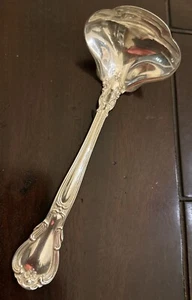 Chantilly By Gorham Sterling Silver Gravy Ladle PAT 1895 NO MONO - Picture 1 of 7