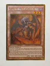 Yugioh - Scarm, Malebranche of the burning Abyss - PGL3-EN043 NM - Gold Rare 1st