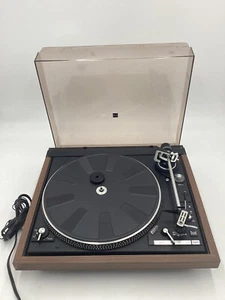 (FOR PARTS) DUAL CS 521 RECORD PLAYER TURNTABLE + SHURE V 15 RS CARTRIDGE NEEDLE - Picture 1 of 24