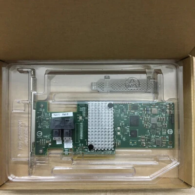 LSI SAS9302-8i ServeRAID N2215 IBM 47C8676 12Gbps SAS HBA Controller 47C8675 - Image 1 of 4