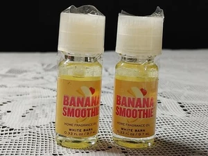 2x Bath Body Works White Barn * BANANA SMOOTHIE * Home Fragrance Oil for warmer - Picture 1 of 2