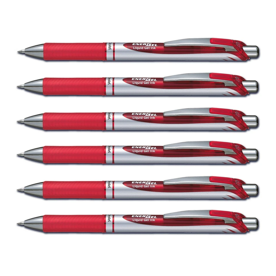 Pentel Liquid Gel-tintenroller EnerGel Bl77 rot