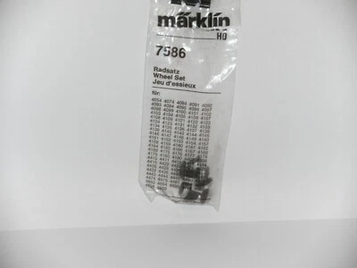 (C) Märklin 7586 Hamo Radsatz Gleichstrom - Bild 1 von 2