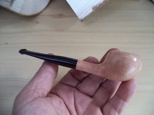 NERONE PIPA PIPE PFEIFE GREZZA ROUGH FINISH NATURAL D 6 - Picture 1 of 1