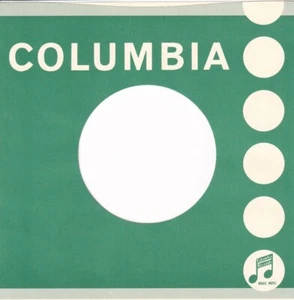 Columbia BigBoppa Reproduction Company Record Sleeves (5 Pack)