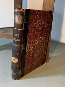 1800s ORIGINAL DEENE HOLLOW A NOVEL BY MRS HENRY WOOD (10E) - Picture 1 of 8