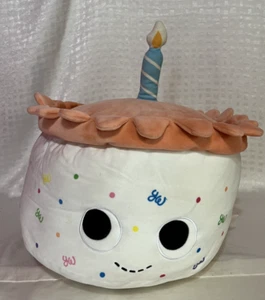 Delicioso pastel de cumpleaños mundial iluminado 16" enorme juguete suave de peluche animal de peluche - Imagen 1 de 5