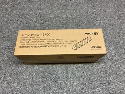 Fuji Xerox Genuine 108R00972 MAGENTA Imaging Drum Unit Phaser 6700dn 50,000 PGS - Image 1 of 2