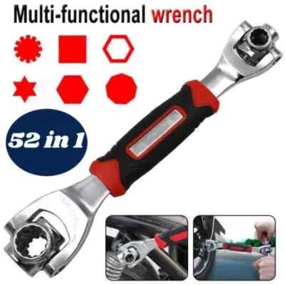 52 in 1 Universal Wrench Multi-Function Socket Tiger Spanners Adjustable Tools - Image 1 of 4