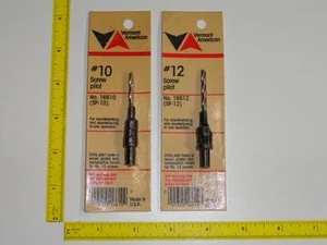 VTG Vermont American 2 Pc. Drill Countersink Bit Cabinetmaker Carpenter NOS Tool - Picture 1 of 1