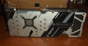 SAPPHIRE NITRO+ RX 5700 XT 8GB Dual HDMI/Dual GDDR6 Graphics Card DAMAGED Read - Afbeelding 1 van 5