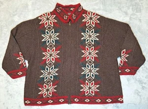 Damen Designs & Co By Lane Bryant Strickjacke Wollpullover Gr. 26/28 Full Zip - Bild 1 von 8