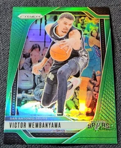 2024-25 Panini Prizm Green Victor Wembanyama #172 Spurs - Bild 1 von 2
