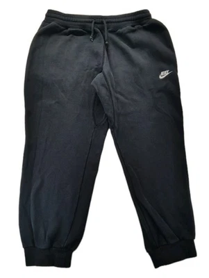 Винтажный Nike флис бегунов мужчин XL черный 90-х (1997-1999) красный ярлык толстовки - Изображение 1 из 4