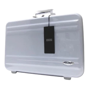 ZERO HALLIBURTON Attache Case Silber Polycarbonat mit kleinen Kratzern - Bild 1 von 8