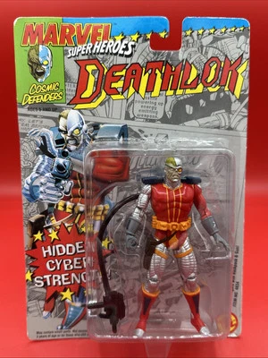 De colección 1992 Toybiz Deathlok Marvel Super Heroes Defensores Cósmicos Nuevo en mano Foto 1 de 2